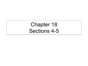 Chapter 18 Sections 4-5