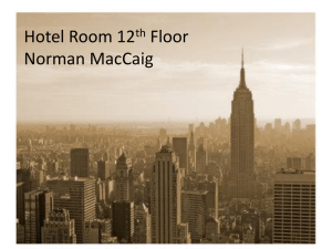 Hotel Room 12th Floor