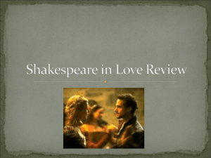 Shakespeare in Love Review