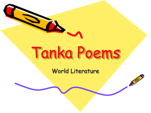 Tanka Poems