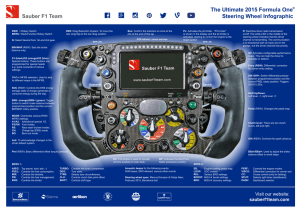 The Ultimate 2015 Formula One® Steering Wheel Infographic