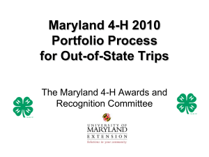 Jazzing Up Your 4-H Resume - University of Maryland Extension