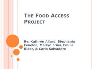 The Food Access Project