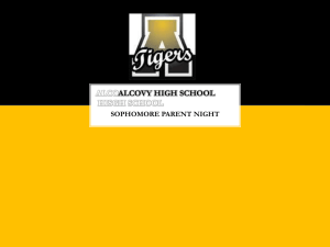 ALCOVY HIGH SCHOOL - Newton County Schools