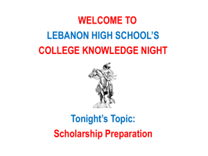 ScholarshipPrep - Lebanon School District