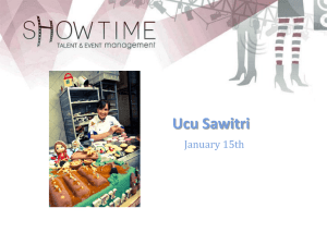 ucu - Showtime Management