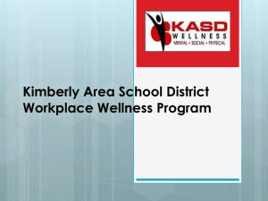 Kimberly Area School District - Directors of Health Promotion and