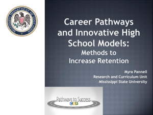Using Career Pathways and Innovative School Models to Improve