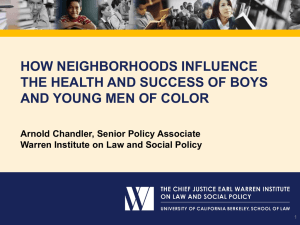 Health and Equity for Boys of Color (Chandler)