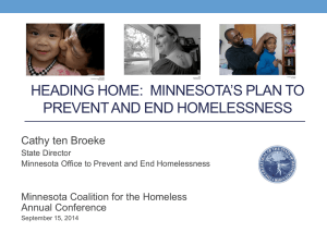 Heading Home - Minnesota Coalition for the Homeless