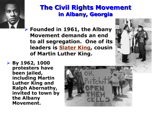 CLTs and The Civil Rights Movement