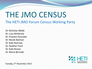 JMO Census