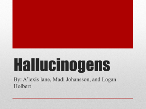 5th- Hallucinogens