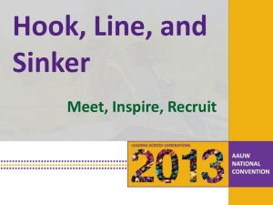 “Hook, Line, and Sinker: Meet, Inspire, Recruit” PowerPoint
