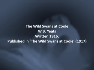 06 Yeats – Wild Swans at Coole