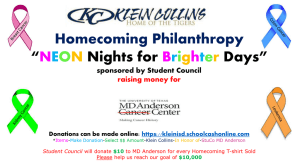 Klein Collins Homecoming October 11th, 2014 *Neon Nights for