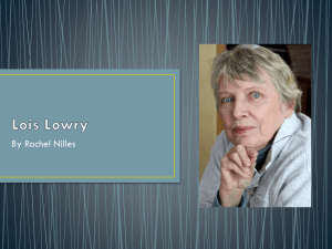 Lois Lowry ppt