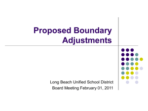 Boundary Recommendations