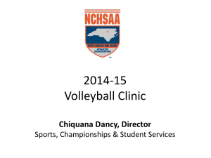 2014-15 Volleyball Coaches Clinic