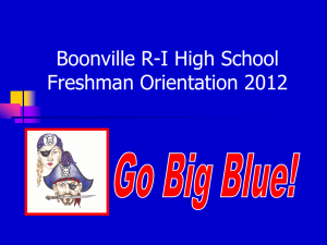 Boonville High School - Boonville R
