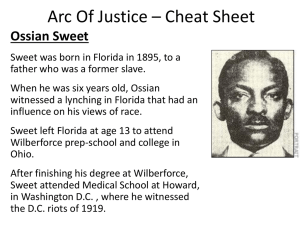 Arc Of Justice – Cheat Sheet