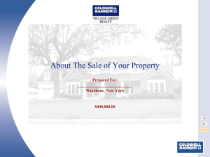 Coldwell Banker Works PPT Template