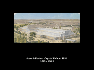 Joseph Paxton. Crystal Palace. 1851.