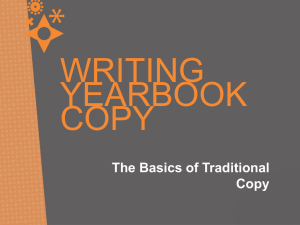 The Basics of Traditional Copy