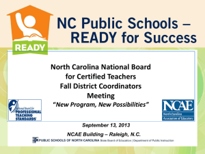 ppt, 5.7mb - Public Schools of North Carolina