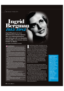 We Built This City: Ingrid Bergman