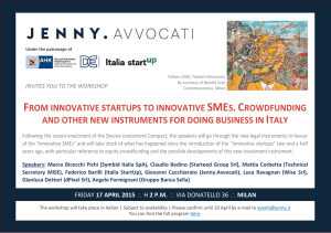 17/04/2015 From innovative startups to innovative