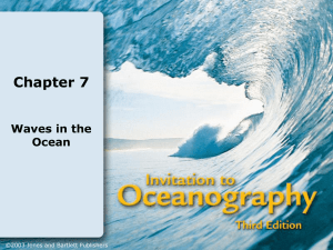 Chapter 7 Waves in the Ocean