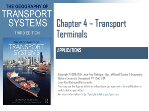 Chapter 4 - Transport Terminals