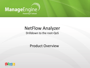 NetFlow Analyzer Drilldown to the root-QoS