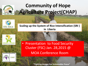Liberia -CHAP Robert presentation 1-28