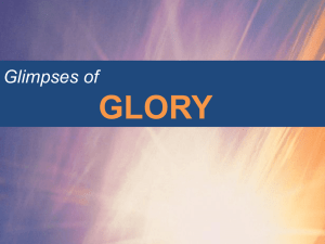 Glimpses of Glory - The Methodist Church of Great Britain