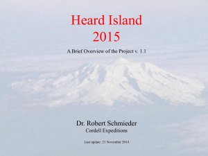 PPT 9.2 MB - HEARD ISLAND