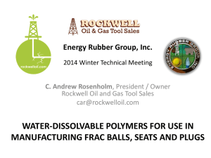 WATER-DISSOLVABLE POLYMERS FOR USE IN