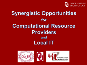 PowerPoint - Oklahoma Supercomputing Symposium 2014