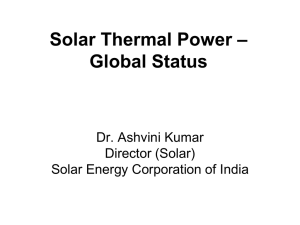 SOLAR PV PUMPS FOR AGRICULTURE AND RELATED USES