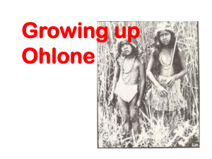 Growing up Ohlone