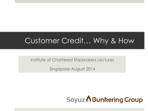 Customer Credit, Why & How? - ICS, Institute of Chartered