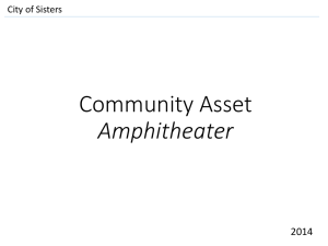Community Asset Amphitheater