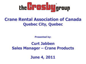 S-423T - Crane Rental Association of Canada