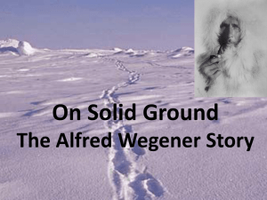 On Solid Ground The Alfred Wegener Story