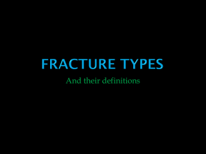 Simple or Closed Fracture