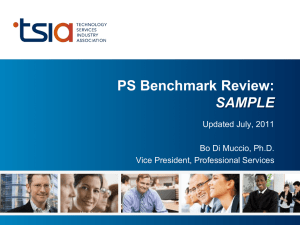 PS Benchmark Review - Technology Services Industry Association