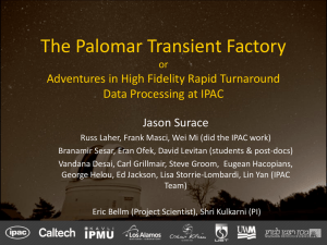 O6.2 The Palomar Transient Factory