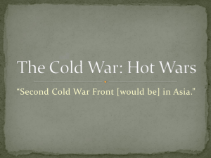 Cold War Hot Wars