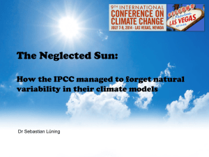 PowerPoint - Climate Conferences